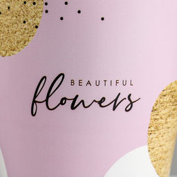 Кашпо для цветов Beautiful flowers, 0,8 л, 11 х 12 см