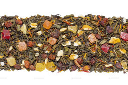 Зеленый ароматизированный чай "GRUNBERG" LITE " Солнечный грейпфрут "