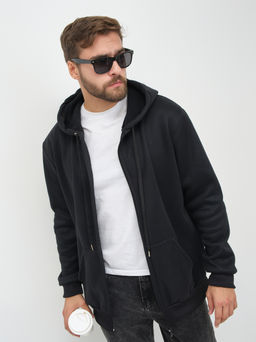 Толстовка муж. Дэнди 3-х нитка начес черный
