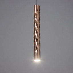 Светильник «Астелл» 1×40 Вт GU10 розовое золото 5.5×5.5×50-150 см