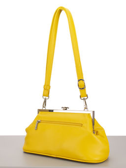 LACCOMA сумка Фиона-Ф826-желтый эко кожа хлопок  фото 2
