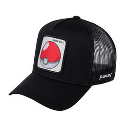Бейсболка CAPSLAB арт. CL/PKM/1/POK1 Pokemon Pokeball (черный)