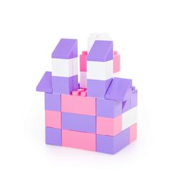 Конструктор строительный XXL, 36 элементов (v2) + соединитель (30 элементов) - Полесье фото 4