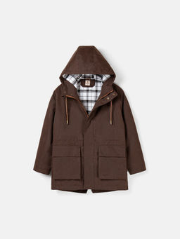 Парка демисезонная Шоколад 7+ - Bungly фото 2