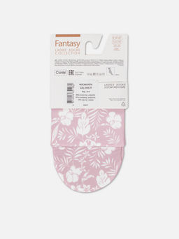 Цена за 2 пары. Носки Классические CONTE FANTASY Плотные носки с рисунком Botanical mix - Conte elegant фото 9