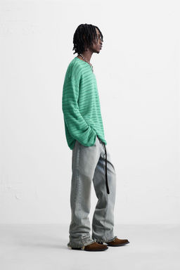 TEXTURED KNIT SWEATER - Zara фото 4