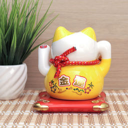 Фигурка Кот манэки-нэко 12х12х13,5 см / 0617-20 /уп 36/на солнечной батарее - ГалеонТрейд фото 15