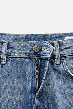 ZW COLLECTION PATCHWORK JEANS - Zara фото 10