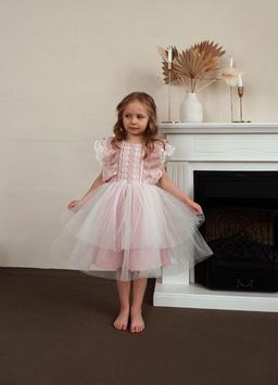 Л23-3 платье для девочки ЗЕФИРКА - Etoelf фото 5