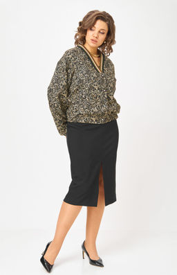 Бомбер БелЭльСтиль 878 золото+черный