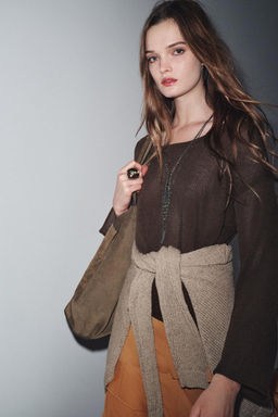 RUSTIC KNIT SWEATER - Zara фото 3
