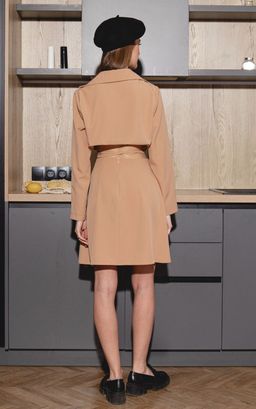 Жакет AURA 1052-176 песочный  фото 4