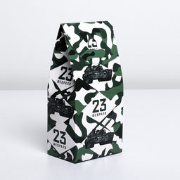 Цена за 5 шт. Коробка кондитерская, упаковка, 23 февраля, 9?19?6 см