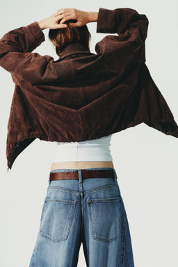 SUEDE LEATHER JACKET - Zara фото 11