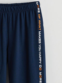 Beli Lastikli Erkek ?ocuk Pijama ?ort