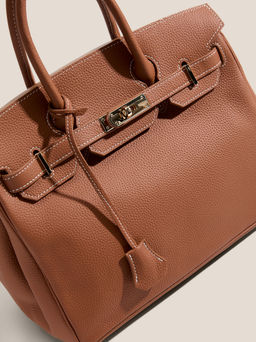 Женский тоут TENDANCE Артикул 4401822, оранжево-коричневый  фото 2