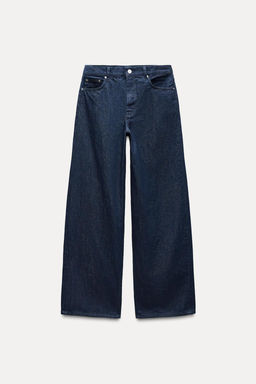 ZW COLLECTION RELAXED FIT MID-RISE JEANS - Zara фото 6
