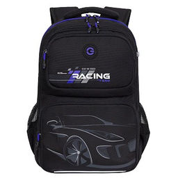 RB-453-3 Рюкзак школьный с картхолдером на держателе - Grizzly фото 2