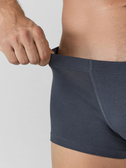 Цена за 2 штуки! Трусы боксеры мужские серые - Mark formelle фото 4