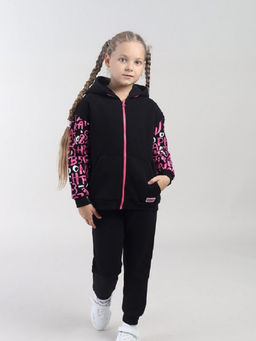 CRB wear / CWKG 63941-22 Толстовка для девочки,черный  фото 2