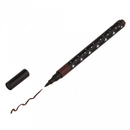 Маркер для рисования "Metallic Glitter" на водной основе, с блестками, мягкий наконечник - кисточка, круглая форма, тонкий, набор 36шт, в пластмассовом кейсе с ручкой 27,7х14,5х2,5см (Китай)