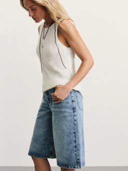 Джинсовые шорты бермуды / Zarina  фото 2