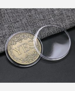 Монета сувенирная Yes/No 9046494 - Yiwu youda import & export co фото 5