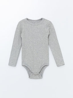 Bisiklet Yaka Bask?l? Erkek Bebek ??t??tl? Bodysuit 2li