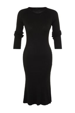 TRENDYOLMILLA Lacivert Midi Triko Basic Elbise TWOAW23EL00023  фото 8