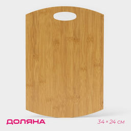 Доска для подачи Доляна «Финарро», 34×24 см, толщина 0.8 см