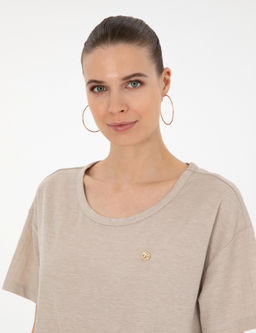 Bej Regular Fit _rme Elbise - Pierre cardin фото 2