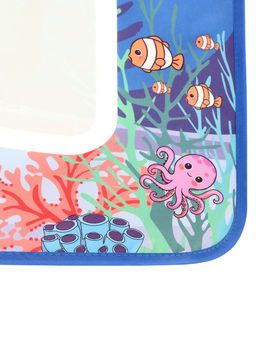 Коврик для рисования водой "Океан" 2 маркера