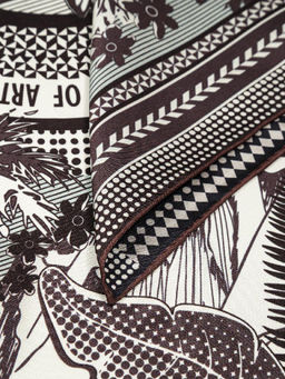 Платок жен. шелк 90х90 E04-8376-16 - Eleganzza фото 11