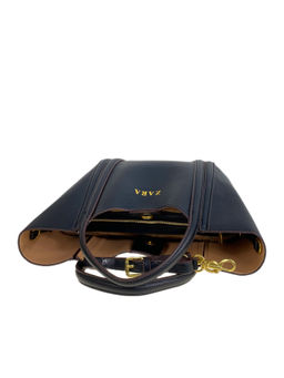 Женская сумка из искусственной кожи, цвет черный - Greta фото 2