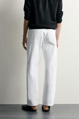 JEANS REGULAR FIT / Blanco roto - Zara фото 3