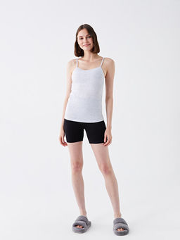 Beli Lastikli D?z Seamless Kad?n ??lik Tayt