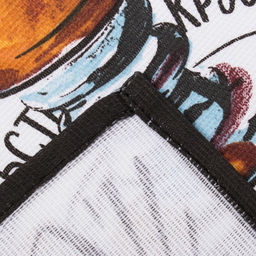 Полотенце кухонное Доляна Любимый кофе 35х60 см, 100% хл, 160г/м2  фото 4