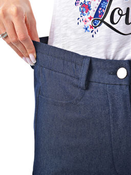 Хлопковые деним брюки - А+б коллекция фото 14