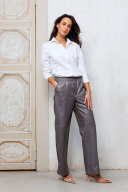 Брюки из экокожи 272-1