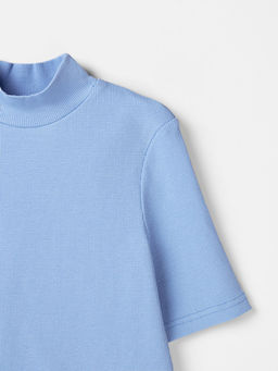 Бадлон с коротким рукавом Голубой 7+ - Bungly фото 3