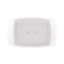 Цена за 2 шт. Масленка "Мозаика" (бело-прозрачный) М5571