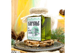 Варенье из Мяты с хвоей баночка 300г Крафт упаковка