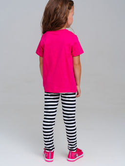 32422149 Комплект для девочек: фуфайка (футболка), брюки (легинсы)