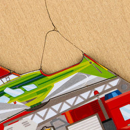 Рамка - вкладыш Лесная мастерская «Все виды транспорта», 26 деталей