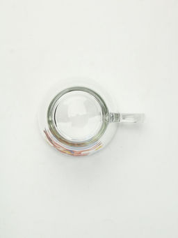 Кружки стеклянные новогодние Весёлого праздника. Лошади, набор 2 шт. по 300 мл