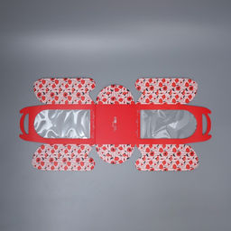 Цена за 5 шт. Складная коробка под маленький торт Маки, 15 15 18 см - Дарите счастье фото 6