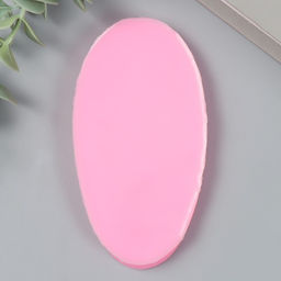 Молд силикононовый «Ажурная рама и кабашон с дамой» 0,9 х 9,2 см