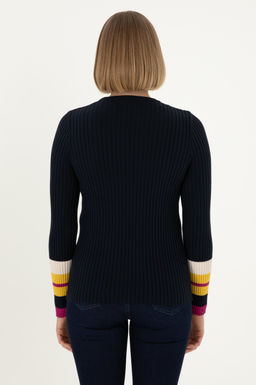 Женский темно-синий свитер Неожиданная скидка в корзине - U.s. polo assn фото 5