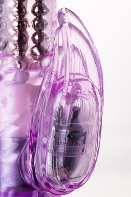 Вибратор с клиторальным стимулятором TOYFA A-Toys High-Tech fantasy, TPE, фиолетовый, 22 см