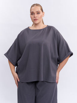 Блузка льняная TBL06252GRY23 - Артесса фото 7